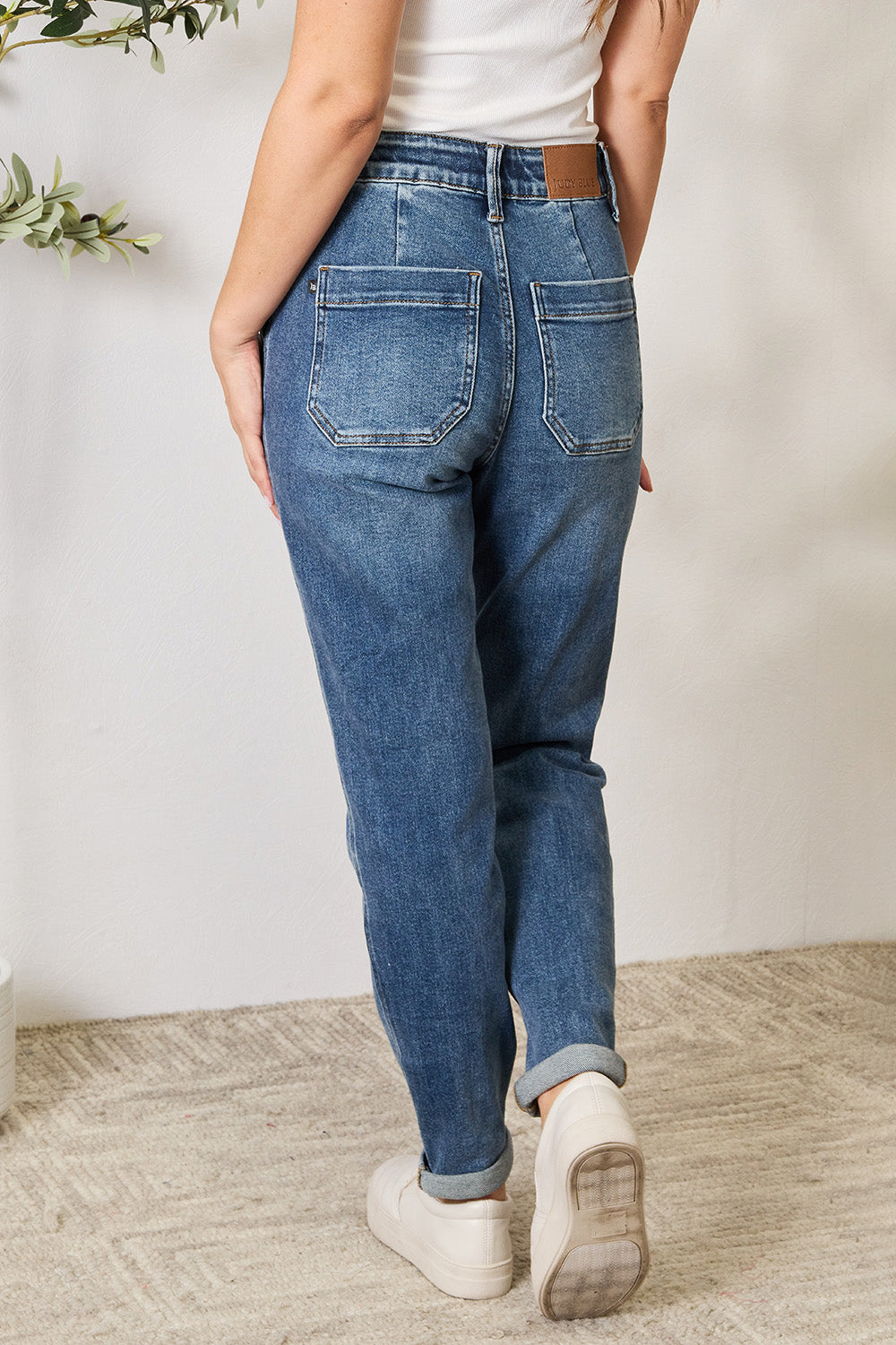 Judy Blue Full Size High Waist Drawstring Denim Jeans (Copy)